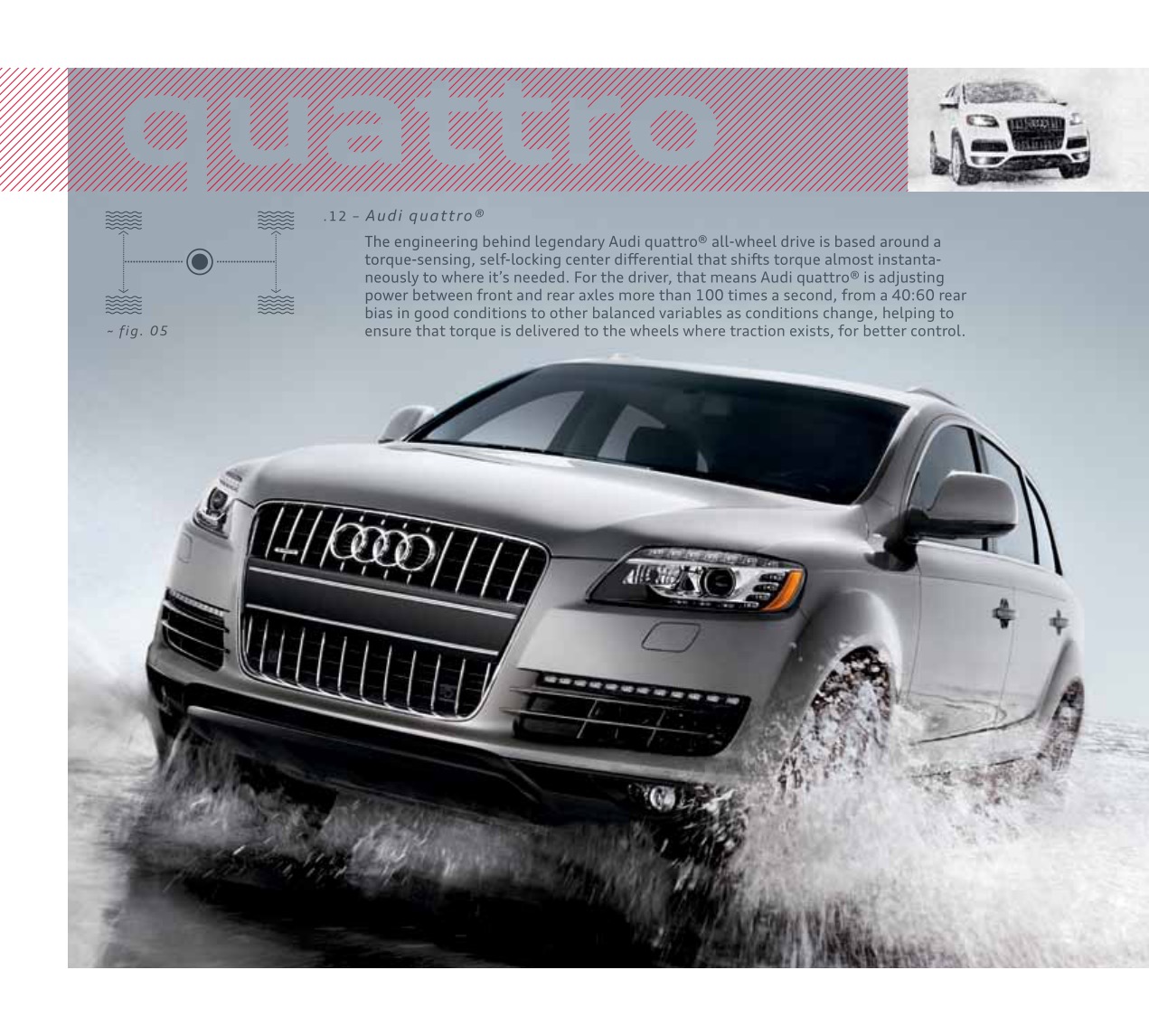 2012 Audi Q7 Brochure Page 10